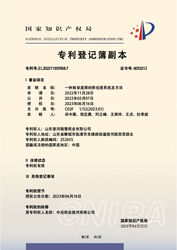 一种制浆废液的预处理系统及方法